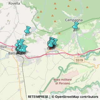 Mappa Campagna, 84028 Eboli SA, Italia (3.8935)