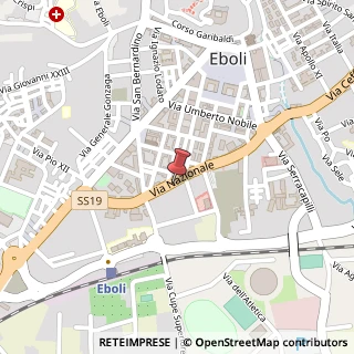 Mappa Via Nazionale, 84028 Eboli, Salerno (Campania)