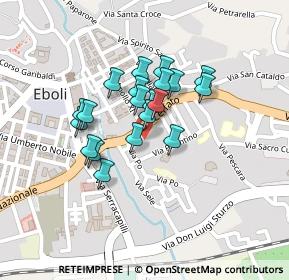 Mappa Via Picentino, 84025 Eboli SA, Italia (0.17)