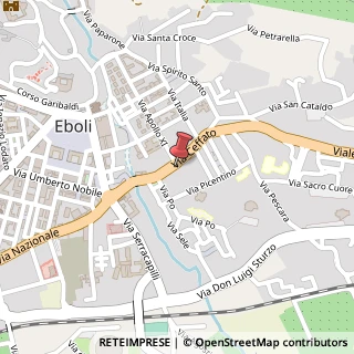 Mappa Via Ceffato, 36, 84025 Eboli, Salerno (Campania)