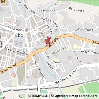 Mappa Via Ceffato, 113, 84025 Eboli, Salerno (Campania)