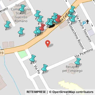 Mappa Via Picentino, 84025 Eboli SA, Italia (0.08889)