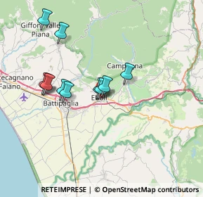Mappa Via Picentino, 84025 Eboli SA, Italia (6.76182)