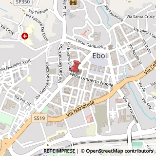 Mappa Via Amendola Giovanni, 57, 84025 Eboli, Salerno (Campania)