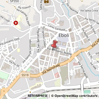 Mappa Via Umberto Nobile, 34, 84025 Eboli, Salerno (Campania)