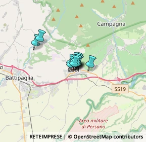 Mappa Via Mario GARUGLIERI, 84025 Eboli SA, Italia (1.29182)