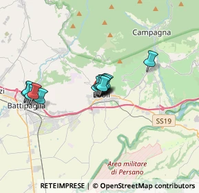 Mappa Via Mario GARUGLIERI, 84025 Eboli SA, Italia (2.75385)