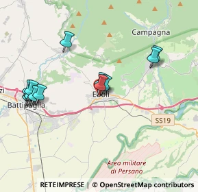Mappa Via Mario GARUGLIERI, 84025 Eboli SA, Italia (4.40154)