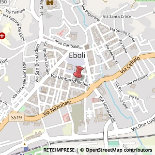 Mappa Via Umberto Nobile, 78, 84025 Eboli, Salerno (Campania)