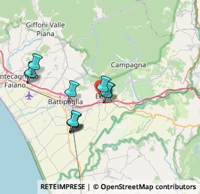 Mappa Via Cosimo CATALDO, 84025 Eboli SA, Italia (6.91364)