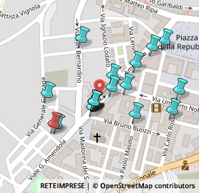 Mappa Via Amendola Giovanni, 84025 Eboli SA, Italia (0.1045)