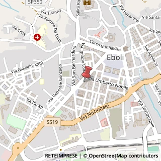 Mappa Viale Giovanni Amendola, 63, 84025 Eboli, Salerno (Campania)