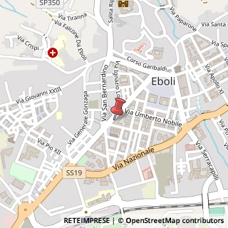 Mappa Via Amendola Giovanni, 77, 84025 Eboli, Salerno (Campania)
