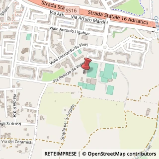 Mappa Via Giuseppe Pelizza da Volpedo, 6, 72100 Brindisi, Brindisi (Puglia)