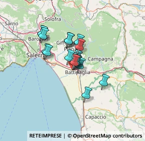 Mappa Via Niccolò Copernico, 84092 Bellizzi SA, Italia (9.37158)