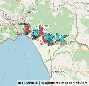 Mappa Via Niccolò Copernico, 84092 Bellizzi SA, Italia (8.404)