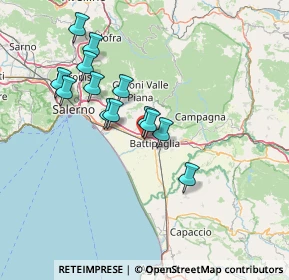 Mappa Via Niccolò Copernico, 84092 Bellizzi SA, Italia (13.59308)