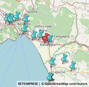 Mappa Via Niccolò Copernico, 84092 Bellizzi SA, Italia (20.89813)