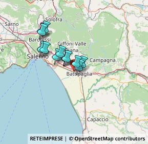 Mappa Via Niccolò Copernico, 84092 Bellizzi SA, Italia (10.78286)