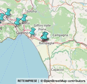Mappa Via Niccolò Copernico, 84092 Bellizzi SA, Italia (30.3575)
