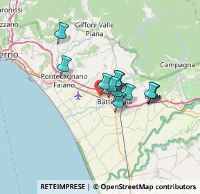 Mappa Via Niccolò Copernico, 84092 Bellizzi SA, Italia (5.015)