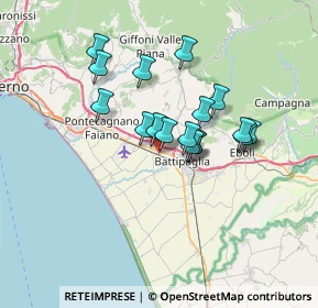 Mappa Via Niccolò Copernico, 84092 Bellizzi SA, Italia (5.73882)