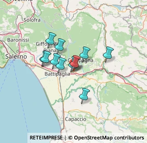 Mappa Piazza Benedetto Croce, 84025 Eboli SA, Italia (9.90818)