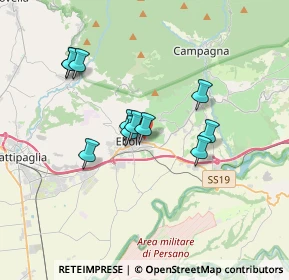 Mappa Piazza Benedetto Croce, 84025 Eboli SA, Italia (3.15)