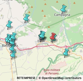 Mappa Piazza XXV Aprile, 84025 Eboli SA, Italia (4.7945)