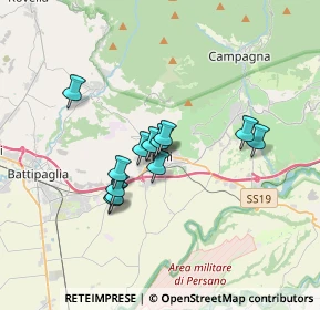 Mappa Piazza XXV Aprile, 84025 Eboli SA, Italia (2.78917)