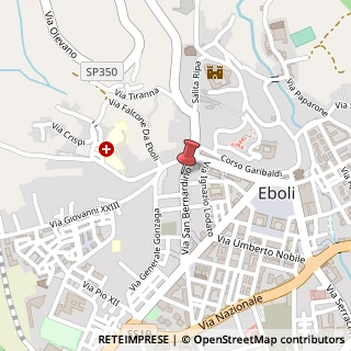 Mappa Via San Bernardino, 26/A, 84025 Eboli, Salerno (Campania)