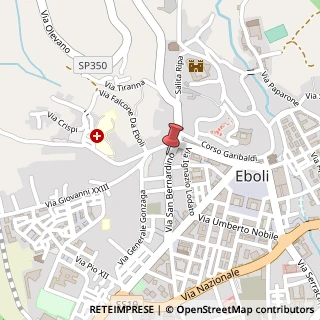 Mappa VIA SAN BERARDINO, 22, 84025 Eboli, Salerno (Campania)