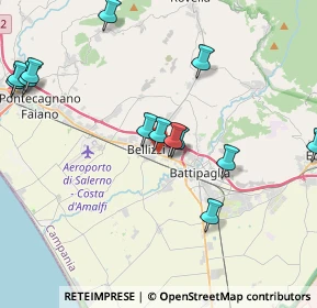 Mappa Ss 18 Km 74+650, 84092 Bellizzi SA, Italia (5.08143)