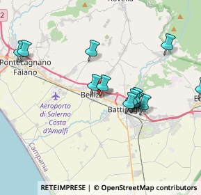 Mappa Ss 18 Km 74+650, 84092 Bellizzi SA, Italia (4.54067)