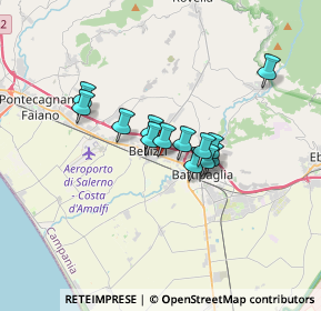 Mappa Ss 18 Km 74+650, 84092 Bellizzi SA, Italia (2.49154)