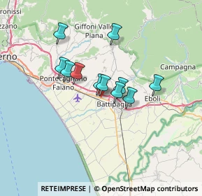 Mappa Ss 18 Km 74+650, 84096 Bellizzi SA, Italia (5.35273)