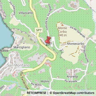 Mappa Via Partenope, 26, 80061 Massa Lubrense, Napoli (Campania)