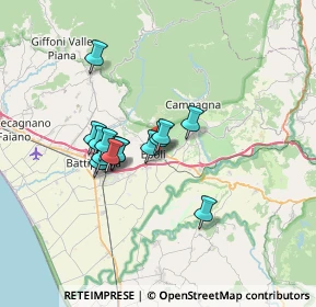 Mappa Via Giuseppe Verdi, 84025 Eboli SA, Italia (5.48571)