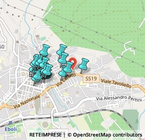 Mappa Via Giuseppe Verdi, 84025 Eboli SA, Italia (0.4205)