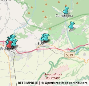 Mappa Via Giuseppe Verdi, 84025 Eboli SA, Italia (5.341)