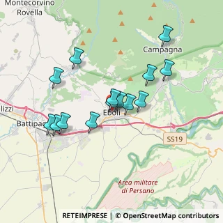 Mappa Via Aversana, 84025 Eboli SA, Italia (3.405)