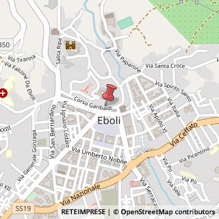 Mappa Corso Giuseppe Garibaldi, 24, 84025 Eboli, Salerno (Campania)