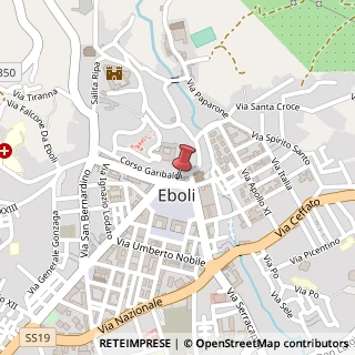 Mappa via Aversana, 8, 84025 Eboli, Salerno (Campania)