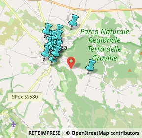 Mappa Via Selva S. Vito, 74014 Laterza TA, Italia (1.56056)
