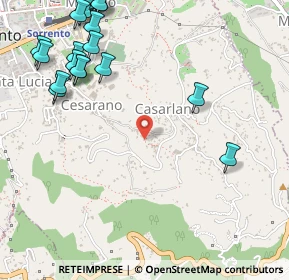 Mappa Via Casarlano, 80067 Sorrento NA, Italia (0.7865)