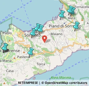 Mappa Via Casarlano, 80067 Sorrento NA, Italia (2.73273)