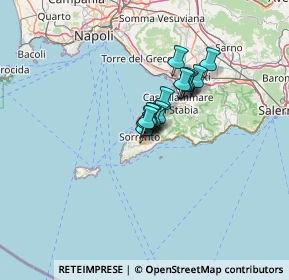 Mappa Via Casarlano, 80067 Sorrento NA, Italia (7.71933)