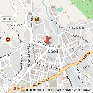 Mappa Corso Matteo Ripa, 8, 84025 Eboli, Salerno (Campania)