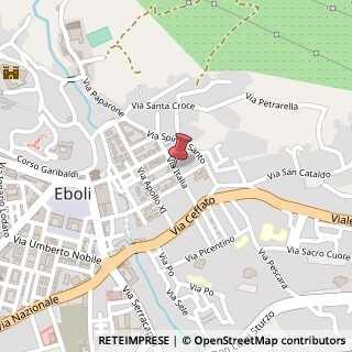 Mappa Via Salerno, 84025 Eboli SA, Italia, 84025 Eboli, Salerno (Campania)
