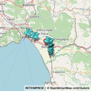 Mappa Via Keplero, 84092 Bellizzi SA, Italia (7.52)